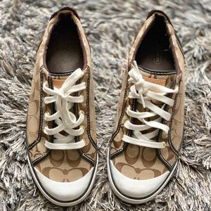 Authentic Coach Barrett Jacquard Sneakers Size:11